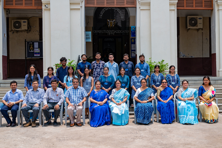 Group photos of the final year students (2025) with their teachers